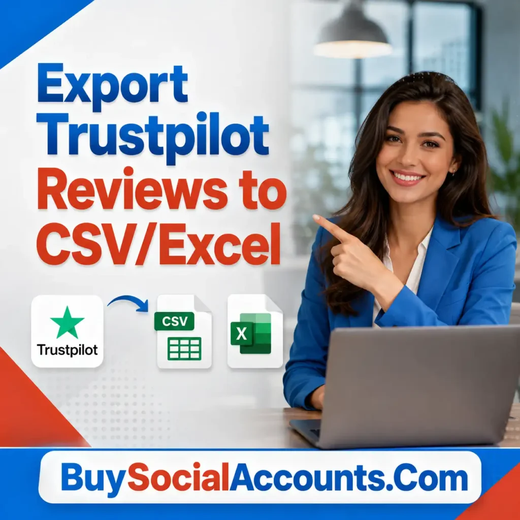 Export Trustpilot reviews to CSV or Excel