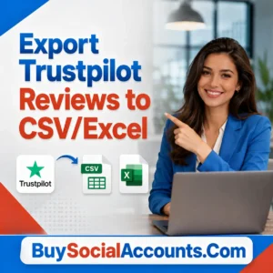 Export Trustpilot reviews to CSV or Excel