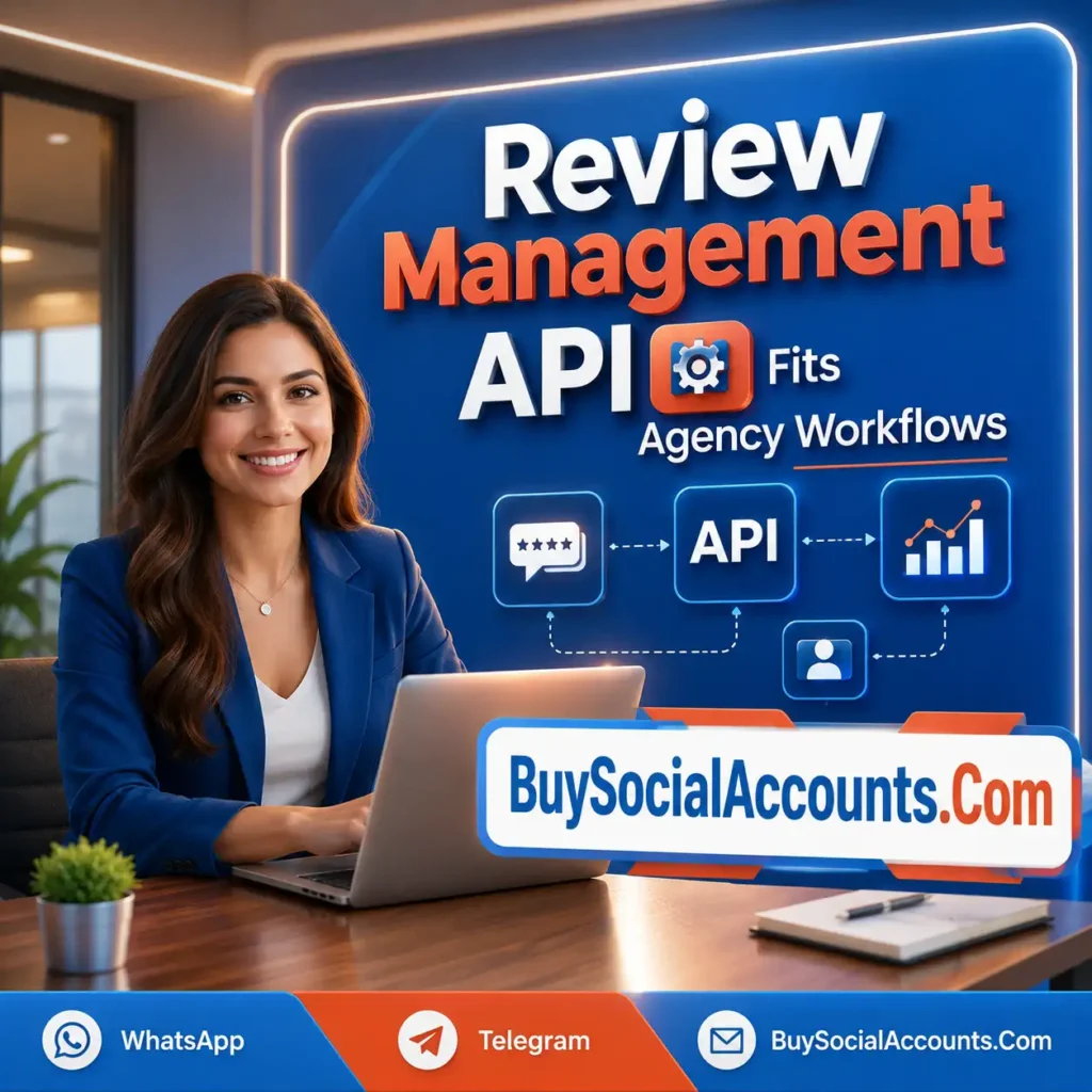 How a review management API fits agency workflows illustration