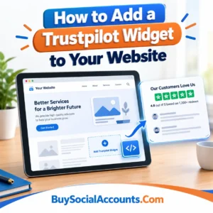 How to Add a Trustpilot Widget to Your Website