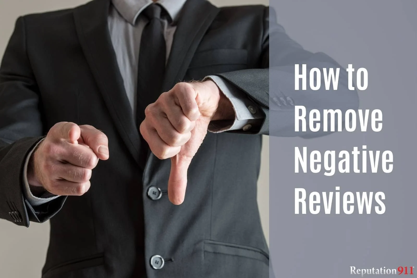 How To Remove Negative Reviews